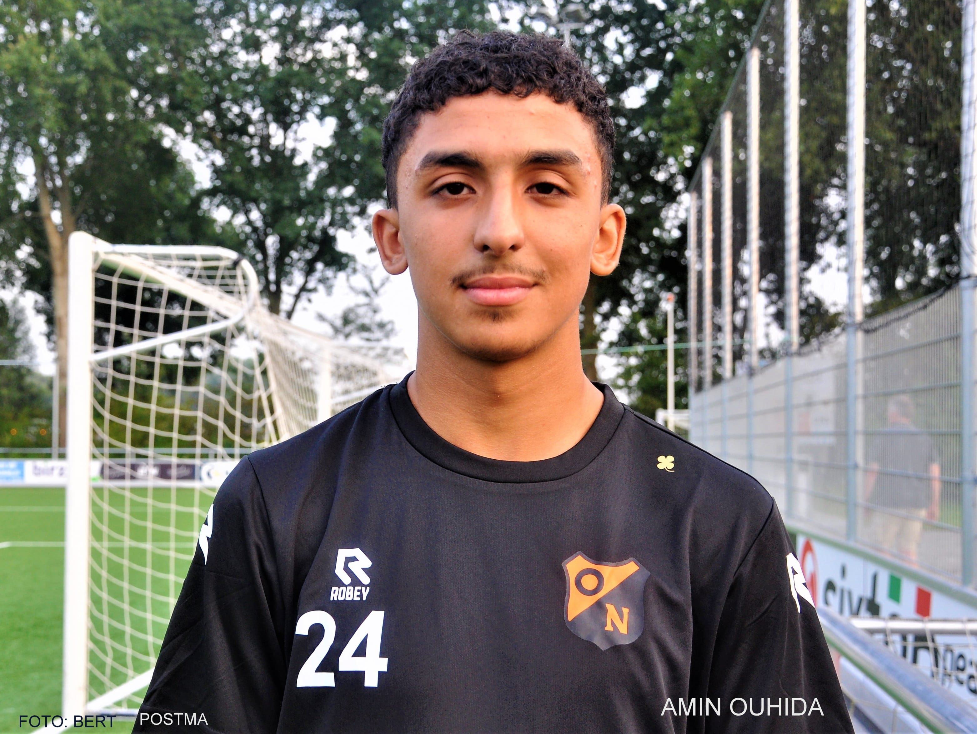 Amin Ouhida: "Ik wilde bij ON voetballen omdat ik heel ambitieus ben"