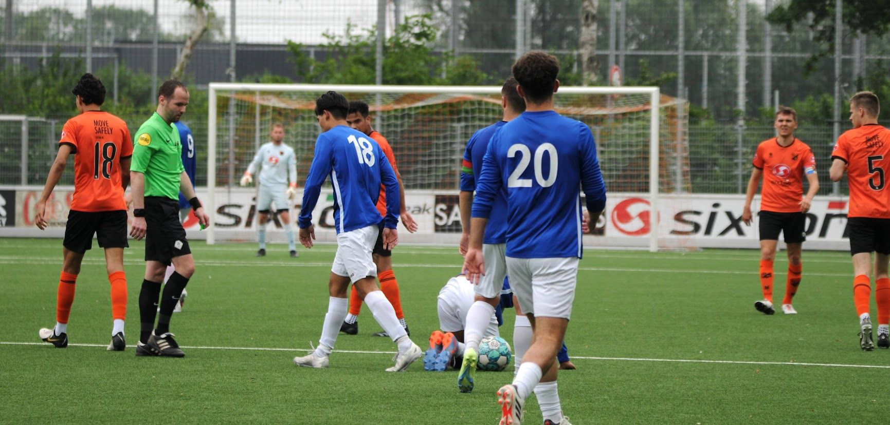 Nacompetitie stopt voor ON na één wedstrijd.