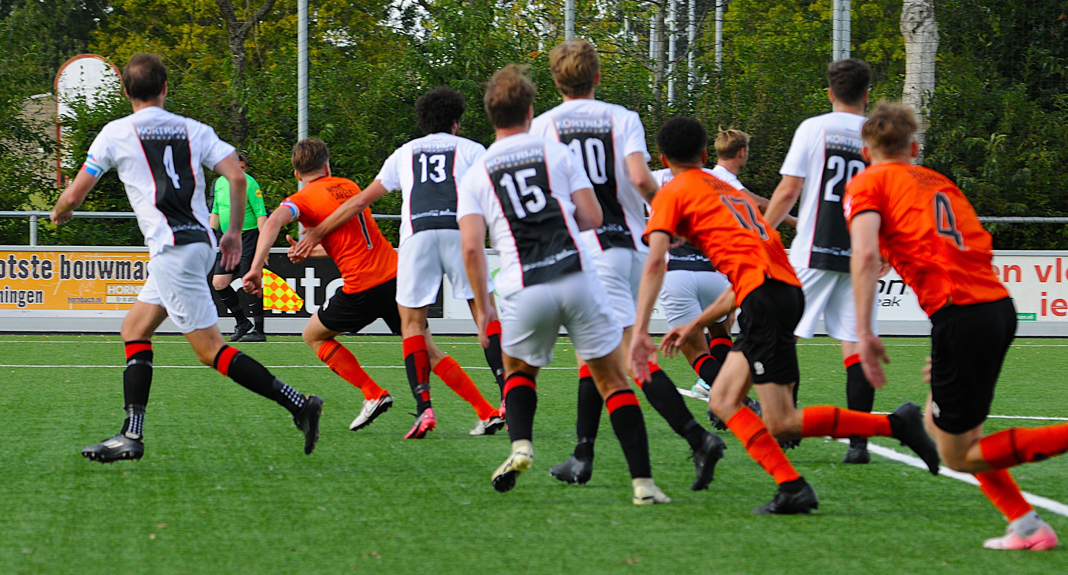 Zaterdag voor de beker weer een keer tegen vv Gorecht