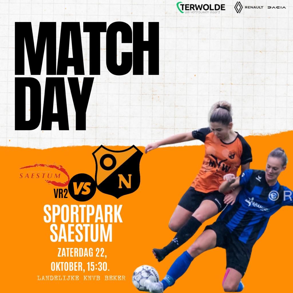 Voorbeschouwing bekerronde 2 vrouwen ON