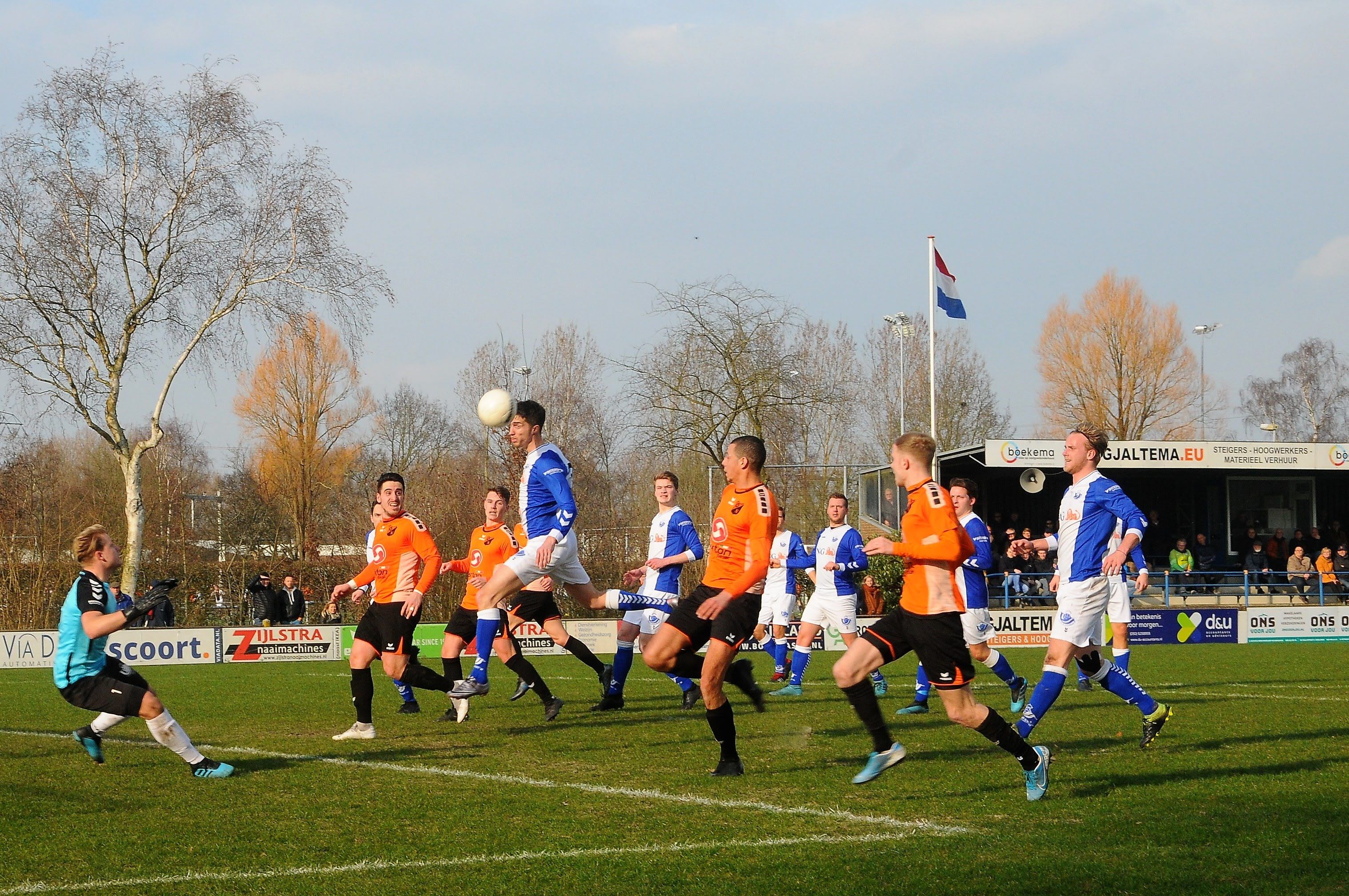 Nieuwe krachtmeting voor Oranje Nassau tegen Blauw Wit ‘34